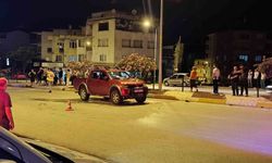 Motosikletle yaya geçidinden geçeyim derken hastanelik oldular