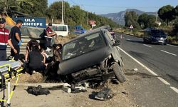 Muğla'da araç yoldan çıktı: 1'i çocuk 7 yaralı