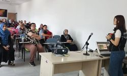 Nazilli'de kadın sağlığı, narkotik ve mahremiyet konularında eğitim verildi