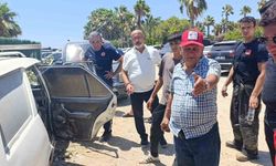 Otele ölçü almaya gitti, geri döndüğünde aracını yanmış halde buldu