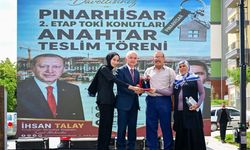 Pınarhisar'da TOKİ sevinci: Anahtarlar hak sahiplerine teslim edildi