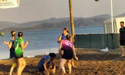 Plaj Hentbolu Köyceğiz'de tüm heyecanı ile devam ediyor