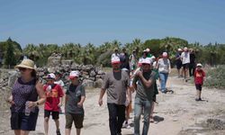 Satranç ustaları Pamukkale ve Hierapolis'e hayran kaldı