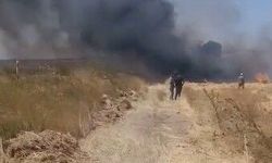 Seyitgazi ilçesinde bir yangın daha