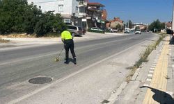 Tavşanlı'da elektrikli scooter kazası: 14 yaşındaki sürücü yaralandı