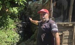 Tire'nin turizm cenneti Kaplan Mahallesi'nde açık kanalizasyon tepkisi