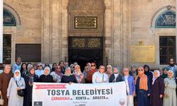 Tosya'da yaşayan bin 600 vatandaş ücretsiz turla Amasya'yı gezdi