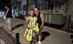 Trafik polislerinden işitme engelli kardeşlere yürek ısıtan sürpriz