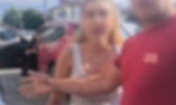 Trafikte araçtan inen 3 kadın çocuklu aileye saldırdı