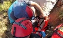 Tunceli'de ayağını burkan genç için ekipler seferber oldu