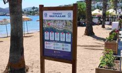 Türkbükü'ndeki halk plajlarında düzenleme çalışmaları tamamlandı