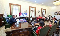 Vali Yılmaz, başarılarıyla gurur kaynağı olan sporcuları makamında ağırladı