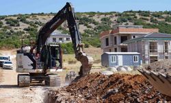 Yatağan'da yeni yerleşim birimine kanalizasyon hizmeti