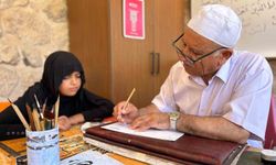 Yaz Kur'an kursunda manevi eğitim sanatla buluşuyor