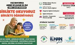 Yeşilyurt'ta 'Birlikte Okuyoruz, Birlikte Eğleniyoruz' etkinlikleri başlıyor