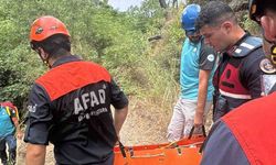 Yürüyüş sırasında ayağı kırılan vatandaşı AFAD kurtardı