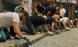 Fındıklı'da bir sokak meciyle yenilendi