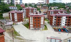 Rize'de TOKİ 79 konutu teslim etti