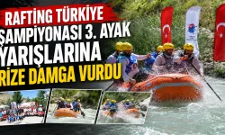 Rafting Türkiye Şampiyonası'nda Rize fırtınası