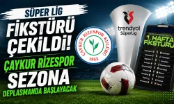 Fikstür Çekildi Çaykur Rizespor Deplasmanda Başlıyor