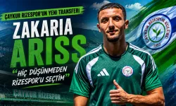 Zakaria Ariss: "Hiç düşünmeden Rizespor'u seçtim"