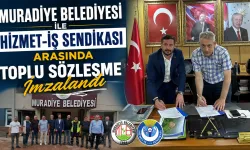 Muradiye Belediyesi'nde Toplu İş Sözleşmesi Sevinci