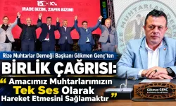 RİMUDER Başkanı Genç’ten Muhtarlara Birlik Çağrısı