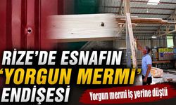 Rize'de esnafın 'yorgun mermi' endişesi
