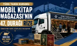 Türk Tarih Kurumu Mobil Kitap Mağazası’nın 47. Durağı Rize
