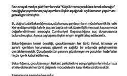 Aile ve Sosyal Hizmetler Bakanlığından 'Küçük trans çocuklara örnek olacağız' paylaşımlarına suç duyurusu