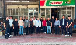 AK Parti heyeti sanayi esnafıyla bir araya geldi