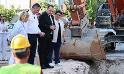 Akhisar'da yağmur suyu kabusu sona erecek