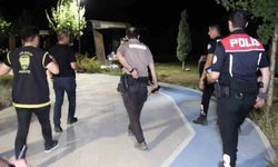 Aksaray'da park ve bahçelerde şok uygulama