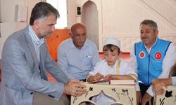 Amasya'da 9 yaşındaki otizmli Asilhan, Kur'an-ı Kerim okumayı öğrendi