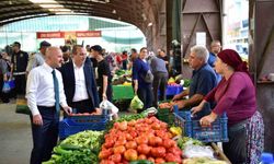Aydın Valisi Osman Varol, Çine'de esnaf ve vatandaşlarla buluştu