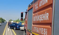 Aydın'da 8 araçlı zincirleme trafik kazası