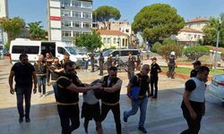 Aydın'daki telefoncu cinayetinde 4 şüpheli adliyeye getirildi