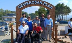 Bafra'da görme engellilerden geleneksel piknik buluşması