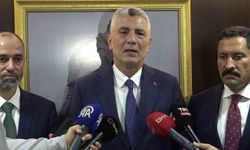 Bakan Bolat: '12 Ağustos'ta 398 tır transit geçiş için Cilvegözü'nü kullandı ve bu rekor bir rakam'