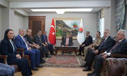 Bakan Tekin'den, Şırnak Valiliğine ziyaret