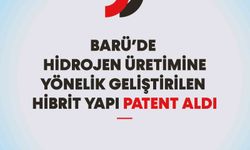 BARÜ hidrojen üretimine yönelik geliştirilen hibrit yapının patentini aldı
