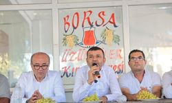 Başkan Çavuşoğlu, Buldan'da üzüm üreticileriyle buluştu