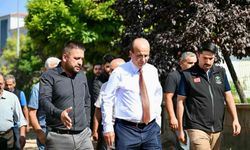 Başkan Geçit, Çavuşoğlu mahallesindeki asfalt serim çalışmalarını inceledi