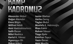 Beşiktaş'ın Hradec Kralove maçı kamp kadrosu belli oldu