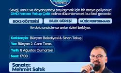 Bünyan'da hasta çocuk için dayanışma gecesi düzenlenecek