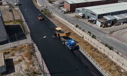 Büyükşehir'den Sazyolu Caddesi'nde 35 milyon TL'lik asfalt çalışması