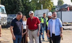 Cedidiye Kent Meydanı ve 19 Mayıs Spor Kampüsü inşaatında sona doğru