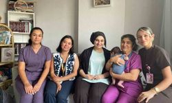 Çine Devlet Hastanesi'nden lohusalara evde destek
