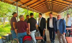 Demirözü Kaymakamı Ahat'ın Gökçedere mesaisi