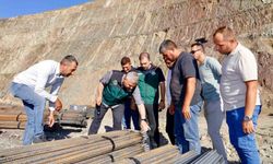 DSİ Bölge Müdürü Yavuz, Erzincan Ballı Barajı ve Sulama Şantiyesini inceledi